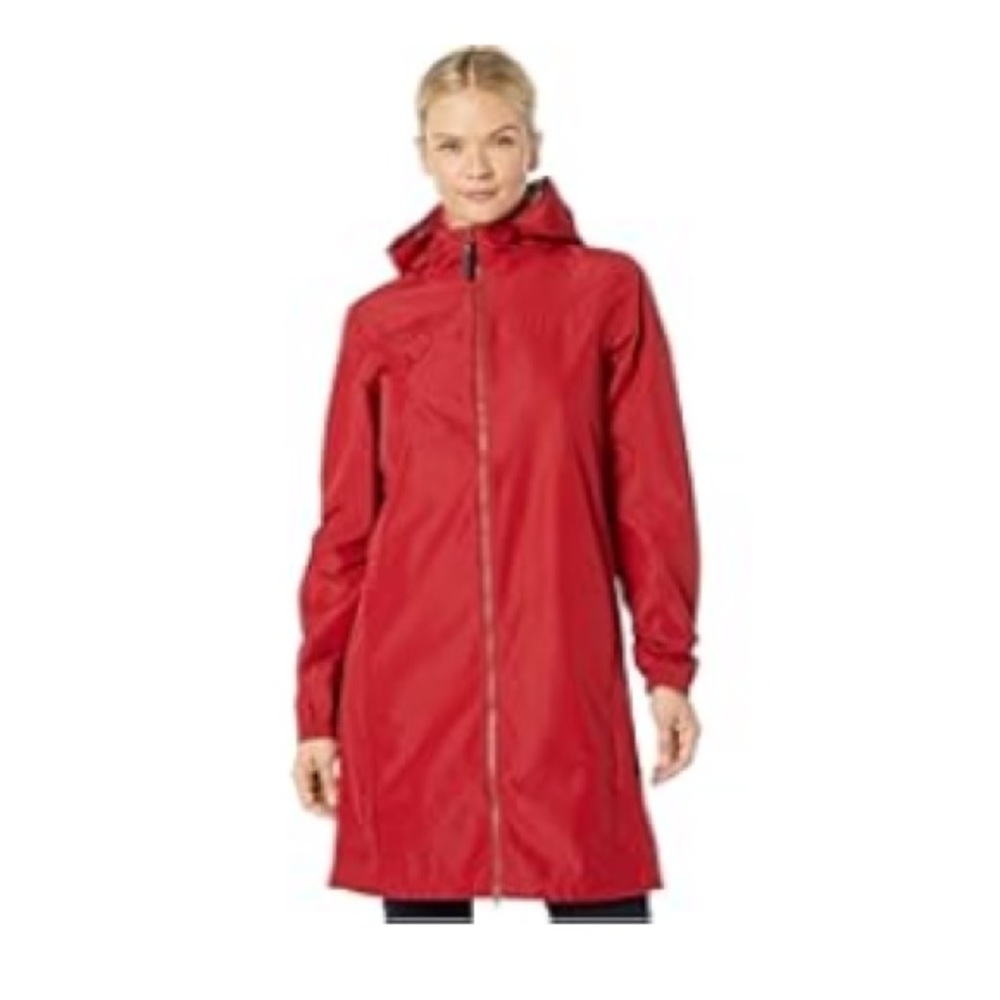 LOLE - Red Hooded Raincoat - XL
